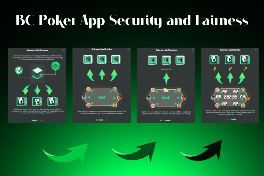 Безопасность и честность приложения BC Poker
